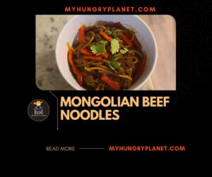 Mongolian Beef Noodles Recipe