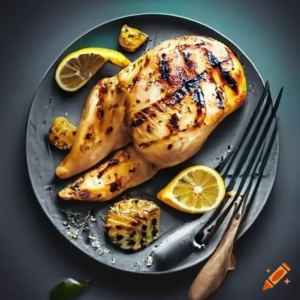 Grilled Lemon-Pepper Chicken