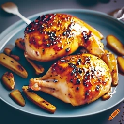 Honey Mustard Glazed Chicken