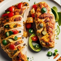 Mediterranean Stuffed Chicken Breasts