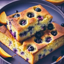 Blueberry Cornbread - 1