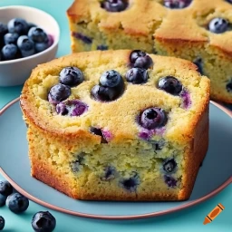 Blueberry Cornbread - 2