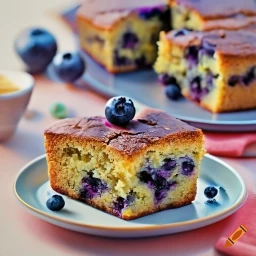 Blueberry Cornbread - 3