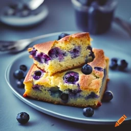 Blueberry Cornbread - 4