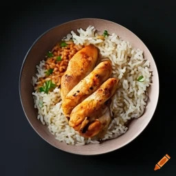 calories chicken and rice - 3